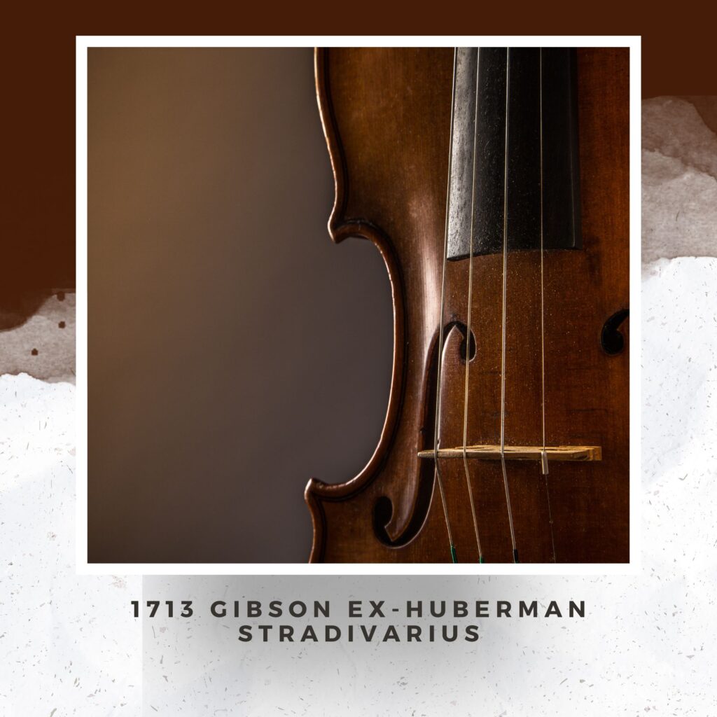 1713 Gibson ex-Huberman Stradivarius